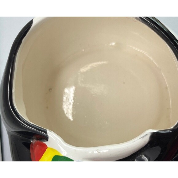 Vintage OCI Omnibus‎ 1983 Fitz & Floyd Panda Small Cookie Jar With Ball - Picture 8 of 15